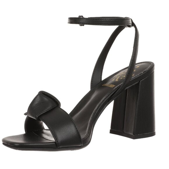 Sam & Libby Ladies Jordan Block Heel Sandals  Black - Picture 4 of 4